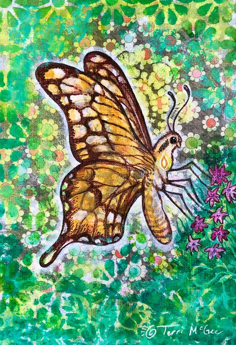 InnerLight Butterfly5 5x7 paper web