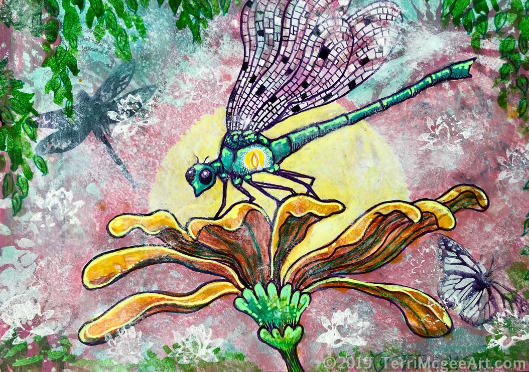 InnerLight Dragonfly7 5x7 paper CRWM