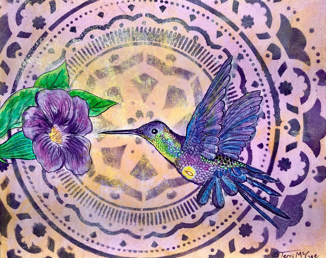 InnerLight Hummingbird6 8x10 canvas web